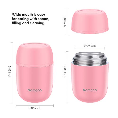 image for Insulate Thermoses Container Food Jar Nomeca 16 Oz Food Flask Stainles