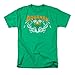 DC Comics Men's Aquaman Splash Classic T-shirt Large Kelly Green
