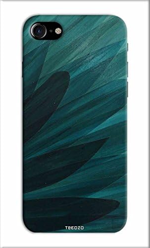 Tecozo Designer Printed Back Cover/Hard Case for iPhone 8 (Green Pattern Design/Patterns) - Green