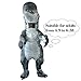 MYKEY Adults Velociraptor Costume Dinosaur Shape Inflatable Costume Halloween Horror Party Outfit Suit for Adults