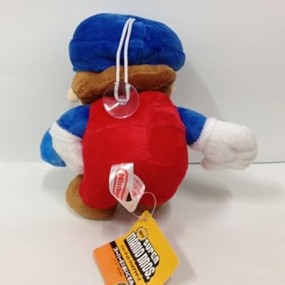 Shalleen New Super Mario Bros. Plush Ice Mario Soft Toy Stuffed Animal Teddy Doll 7" NWT