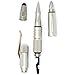 Tactical Pen 5.11 Window Breaker by Stress Free Key - Military Grade Self Defense Tool for Men and Women - 8 Tools in 1 - Cut Yourself Out of a Car - Lightweight - Police Quality - Stainless Steel