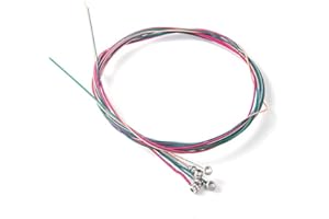 Color Strings Folk Steel Stringed Instrument Accessories Guitar Strings 6 Sets. Practical Design