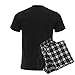 CafePress - Merry Christmas Men's Dark Pajamas - Unisex Novelty Cotton Pajama Set, Comfortable PJ Sleepwear