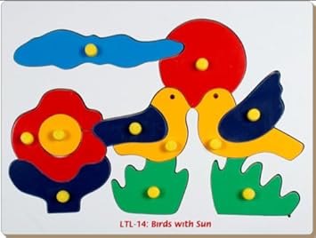 Little Genius Birds with Sun, Multi Color