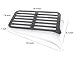Honla Plastic Dish Drainer Rack and Drain Board with Spout,Small Dish Drying Rack and Drainboard Set for Kitchen Countertop/Sink Draining,White/Grey,16 Inch