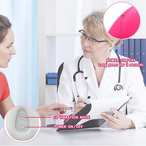 Silicon Pelvic Exercise Trainer,10 Meters Remote Control,16 Modes Floor