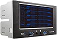 Aerocool Fan and Temperature Controller with USB 3.0 and Audio/Mic Ports (Touch2100)