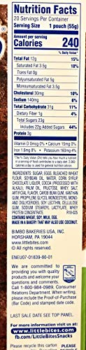 Entenmann's | Little Bites | Fudge Brownies | 20 Pouches 80 Muffins | 4 Muffins in each Pouch | Delicious | Yummy | Tasty | Net WT 2 LB 7 oz (1.11 Kg) | 1 Box | - Thumbnail 6