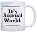 Accountant Gifts for Women It's Accrual World CPA Accountant Gifts for Men Accountant Gifts for Office 11oz Ceramic Coffee Mug with Handle