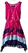 Amy Byer Girls' Big Sleeveless Colorblock Dress with Belt