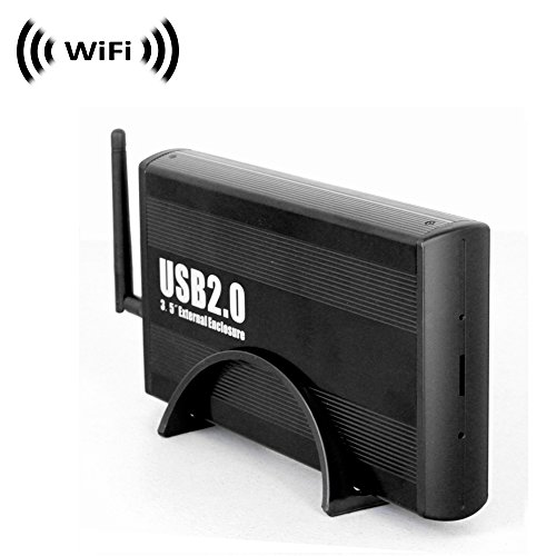 Spy Camera with WiFi Digital IP Signal, Camera Hidden in a Vertical Hard Drive Case