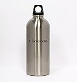 #decrescent - Hashtag Silver Water Bottle Small Mouth 20oz