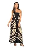 Riviera Sun 21611-CB-XL Strapless Tube Maxi Dress/Summer Dresses