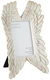 Angel Wings French White 4x6 Photo Frame