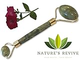  The Original Nature's Revive Jade Roller- Jade Roller For Face | Great Anti Aging Tools for Facial Skin | Facial Jade Massage | Slimming Tool | Perfect Jade Roller Massager For Healthy Youthful Skin
