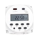 1pcs CN101 DC24V Digital LCD Programmable Timer DC 24V 16A Time Timer Relay Switch