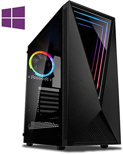 Vibox Killstreak VRTR56-154 VR Gaming PC with Oculus Rift, Game Voucher, Win 10 Pro (4.6GHz Intel i7 6-Core Coffee Lake Processor, Radeon RX Vega 56 Graphics Card, 8GB DDR4 RAM, 240GB SSD, 1TB HDD)