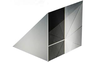 Coherny Optical Glass Triangular Prisms Right Angle Isosceles Prisms Lens Optical K9 Glass Material Testing Instrument
