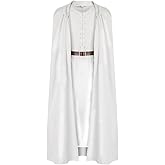 Adult Gandalf Cosplay Costume Gandalf Wizard Robe Cloak Robe Hooded Cloak Outfits for Halloween Carnival Party