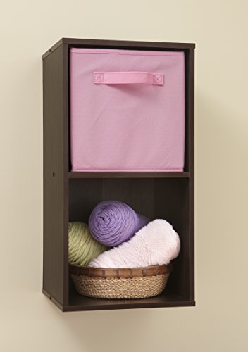 Closetmaid 1468 Cubeicals Fabric Drawers Pink 2 Pack Import It All