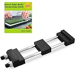 Diamond Sharp Universal Sharpening Whetstone and Bench Stone Sharpener Holder with Adjustable No-Slip Base & FREE e-Book