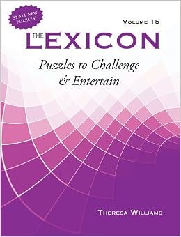 Lexicon 15: Puzzles to Challenge and Entertain: Williams, Theresa ...