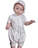 Dillon 3 Month Cotton Christening Baptism Blessing Outfit for Boys, Made in USA