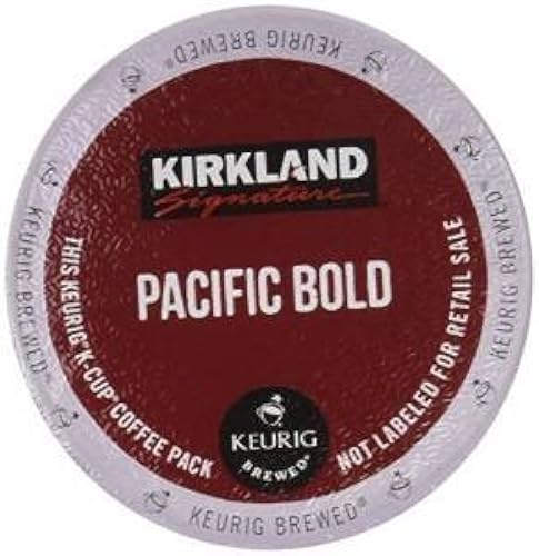 Kirkland Pacific Bold Coffee Pods K-Cups 25 Count/Pods (25) in