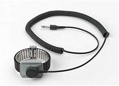 SCS Reusable Wrist Strap & Cord Set - 5 ft Length - Metal wrist strap - 2382 [PRICE is per EACH]