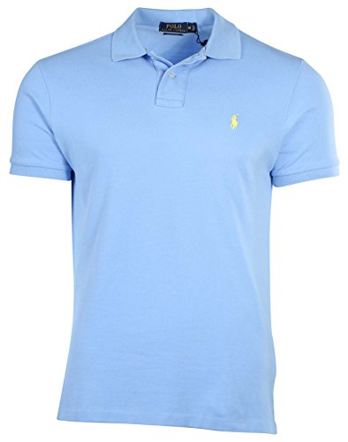 Polo Ralph Lauren Mens Custom Fit Mesh Polo Shirt