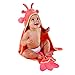 Baby Aspen, Lobster Laughs Lobster Hooded Towel, Red, 0-9 Months BA14013NA