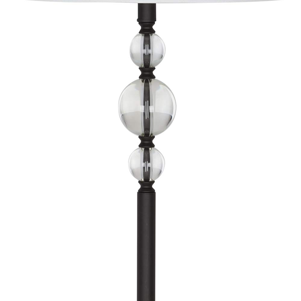 Ravenna Home Metal and Stacked Ball Floor Lamp, 59.75"H ...