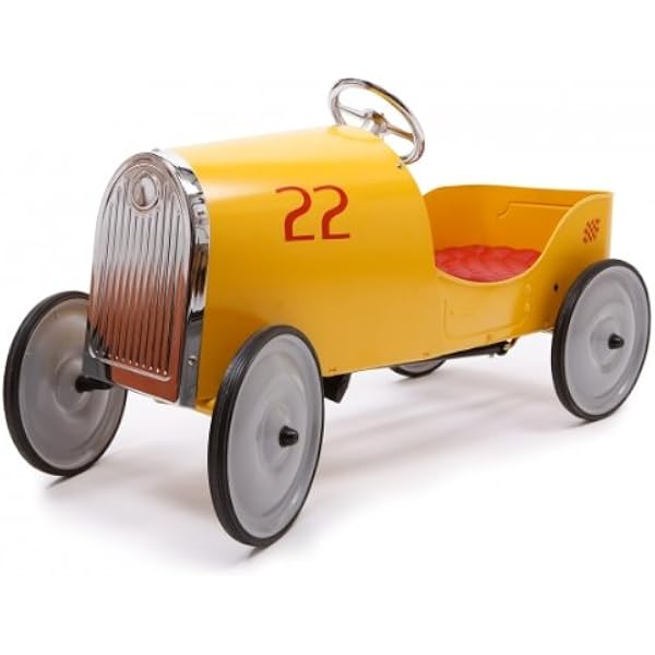 little tikes yellow pedal car