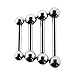 Steel Barbell Tongue Ring, Nipple, Body Piercing 10 Gauge