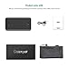 Portable Charger Gatcepot 24000mAh Power Bank 5.8A Output 3-Port (Dual Input 5A, Micro and USB C) External Battery Fast Charger for iPhone, Ipad, Samsung Galaxy and More- Black