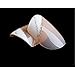 False Nails Bling Art French Fake White Silver Glitter Squoval 24 Medium Tips