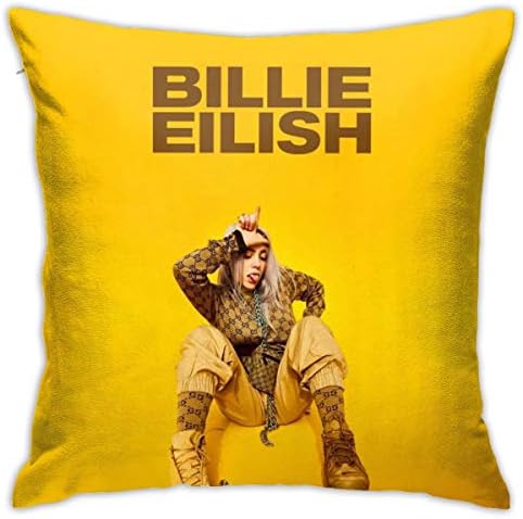 QuanliXiy Throw Pillowcase Cover Zipper Closure 18x18 inches