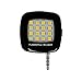 Grip Universal Portable Mini 16 LED Night Using Selfie Enhancing Dimmable Flash Cellphone Camera Flash Fill-in Light Pocket Spotlight Photo Speedlite Android Smartphone Tablets Camera iPhone (Black)