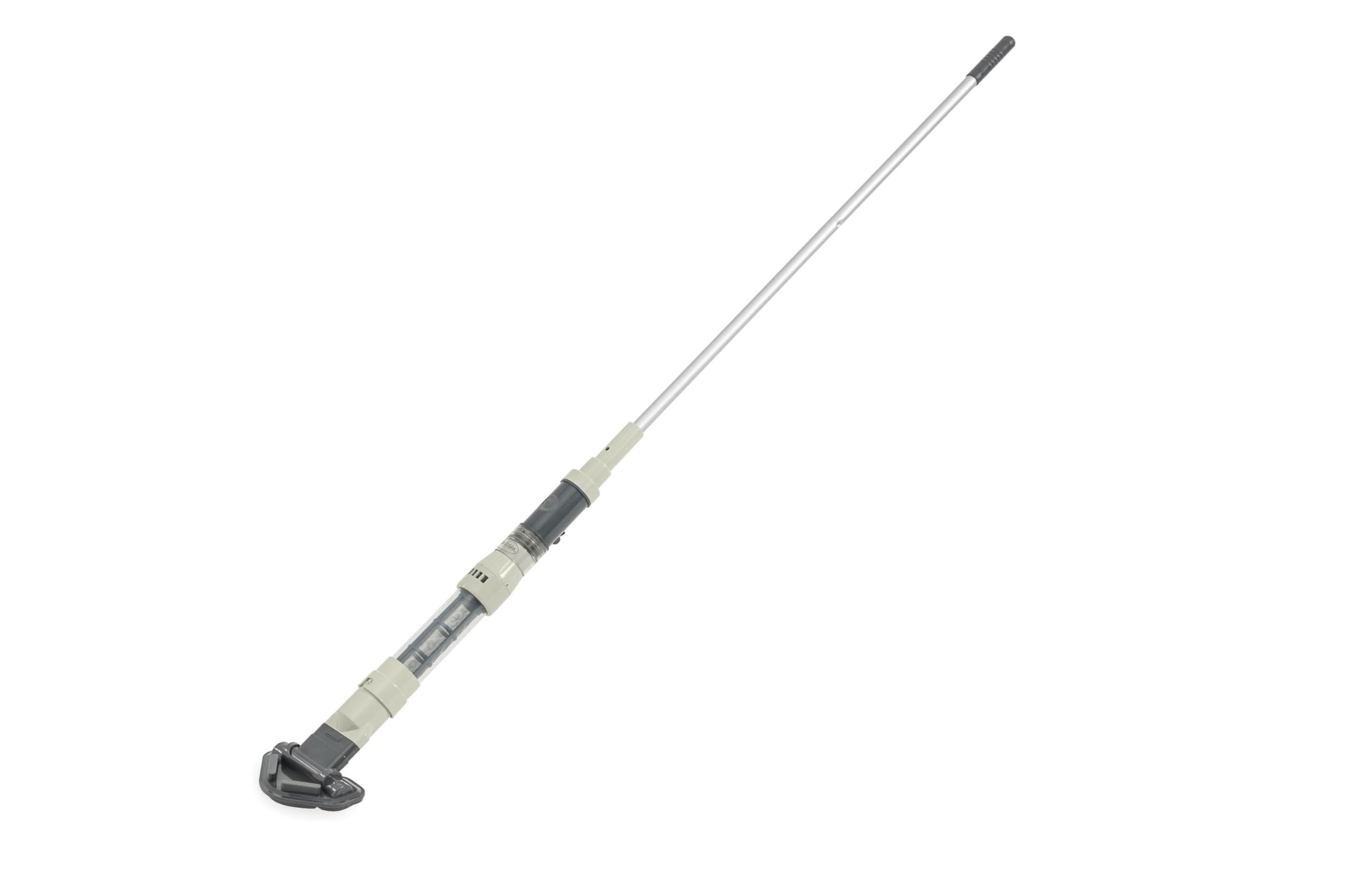 Lay-Z-Spa Underwater Rechargeable Vacuum, Wireless Cleaning Tool for Hot Tubs and Pools, Hot Tub Maintenance, Grey,60313