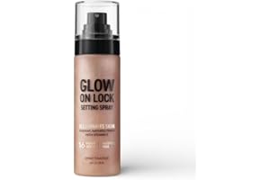 Hard Cand~y Glow On Lock Setting Spray, Alcohol-Free, 16 Hour Hold, Luminous Finish, 100 mL