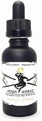 Amazon 純国産 Ninja Workz Premium E Lixirs 日本製電子タバコ専用リキッドジュース Mango Cream マンゴークリーム 30ml Ninja Workz 電子たばこ用リキッド