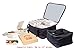 Insulated Food Delivery Bag Black Food Packing Nylon Bag 15in x 13in x 8in(H) Quality Thermal Insulated Food Carry Bag for Food Delivery Companies; Picnics,Trips, Shopping, Storage