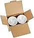 Amazon Basics 50 Watt Equivalent, Daylight White, Dimmable, 15,000 Hour Lifetime, GU10 LED Light Bulb, 2-Pack