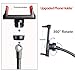Milemont Selfie Ring Light with Cell Phone Holder Stand Flexible Arms, LED Camera Lighting for Live Stream/Makeup, Fits with iPhone, Android, 3 Light Colors 10 Level Brightness