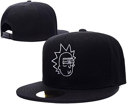 Carrie Rick Sanchez Derp Face Rick and Morty Logo Snapback Embroidery Hats Caps
