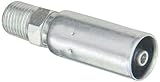 EATON Weatherhead Coll-O-Crimp 04U-104 Male Pipe Rigid Fitting, Low Carbon Steel, 1/4