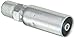 EATON Weatherhead Coll-O-Crimp 04U-104 Male Pipe Rigid Fitting, Low Carbon Steel, 1/4