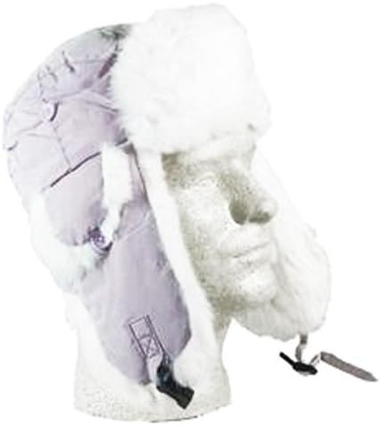 Yukon Tracks Alaskan Taslon Fur Hat, Medium, Lavender