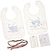Bucilla Stamped Cross Stitch Bib Pair Kit, 9 by 14-Inch, 45569 On The Farm (Set of 2)